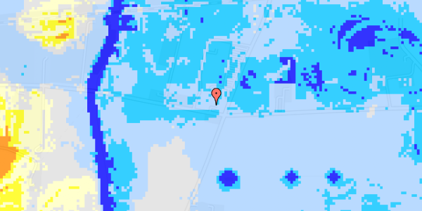 Ekstrem regn på Ladelundvej 85