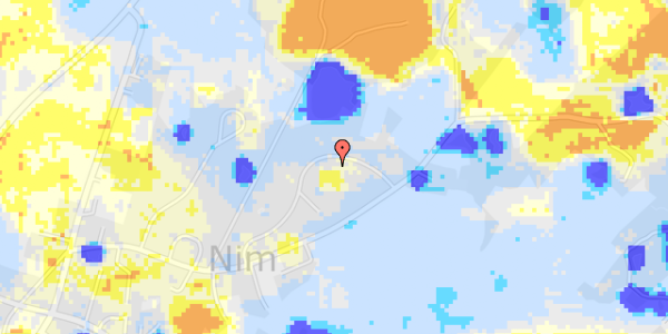 Ekstrem regn på Skovbakken 14