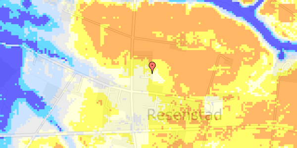 Ekstrem regn på Rugmarken 24