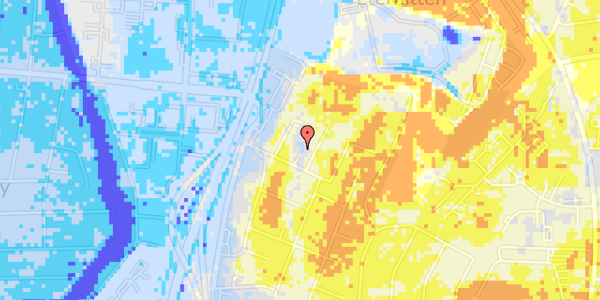 Ekstrem regn på Frydendalsvej 7, 1. 