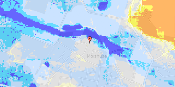 Ekstrem regn på Skovlunden 14