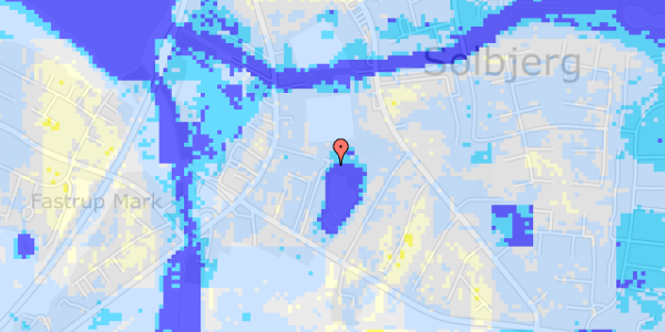 Ekstrem regn på Østergårdsvej 270B, 2. th