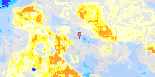 Ekstrem regn på Vintenvej 5