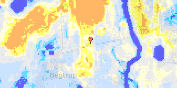 Ekstrem regn på Høgedalvej 1