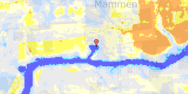 Ekstrem regn på Søndervang 51F