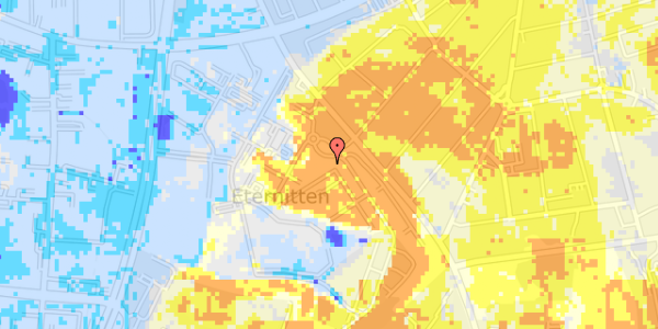 Ekstrem regn på Ditlev Bergs Vej 67