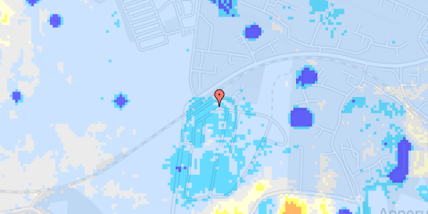 Ekstrem regn på Brovangsvej 69