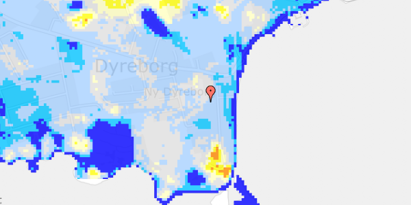 Ekstrem regn på Fiskervænget 10A