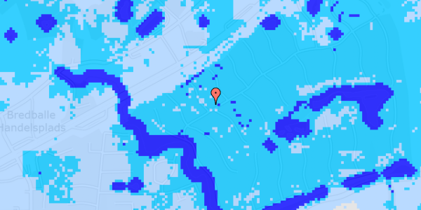 Ekstrem regn på Frydenlund 81