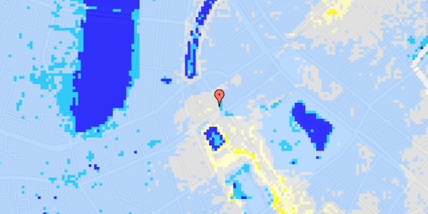 Ekstrem regn på Vesterbrogade 6A, 14. 