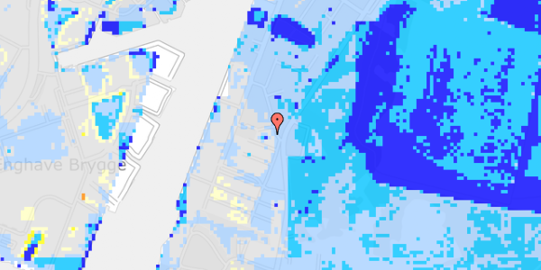 Ekstrem regn på Drechselsgade 12, 6. th