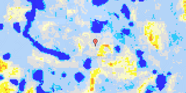 Ekstrem regn på Biskop Svanes Vej 68B