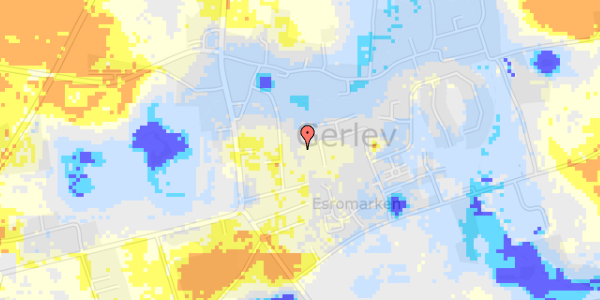 Ekstrem regn på Esrogårdsvej 119