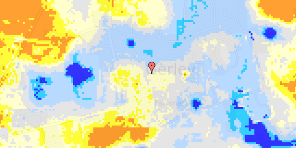 Ekstrem regn på Esrogårdsvej 131