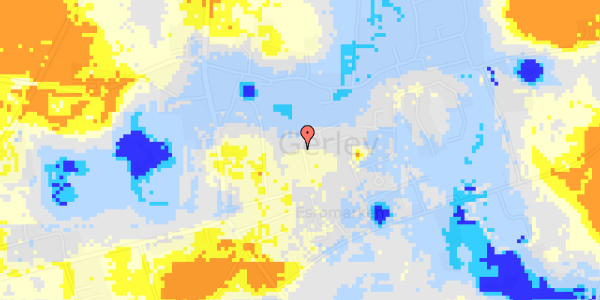 Ekstrem regn på Esrogårdsvej 141