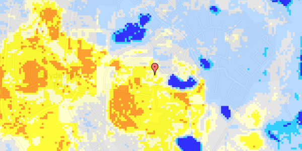 Ekstrem regn på Troldebakken 40