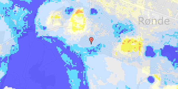 Ekstrem regn på Strandparken 20