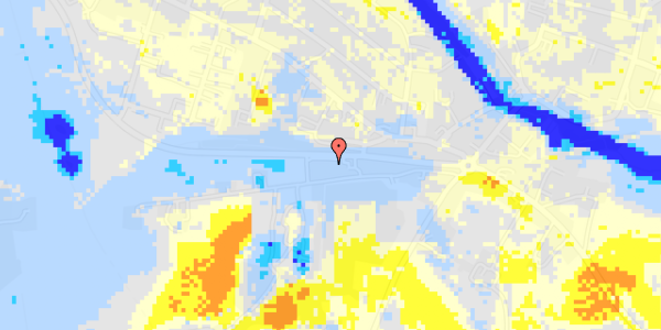 Ekstrem regn på Rolighedsvej 14E