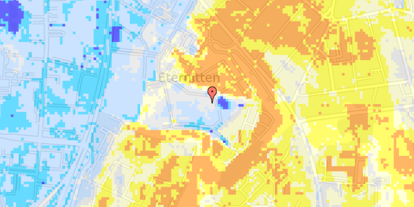 Ekstrem regn på Kildestrømmen 8, 4. 4