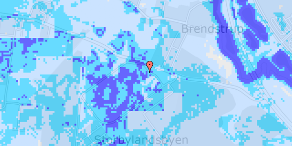 Ekstrem regn på Marienlystvej 48