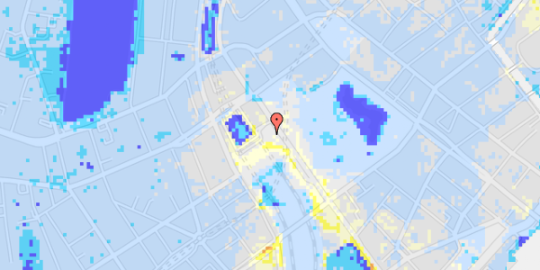 Ekstrem regn på Bernstorffsgade 12, st. 