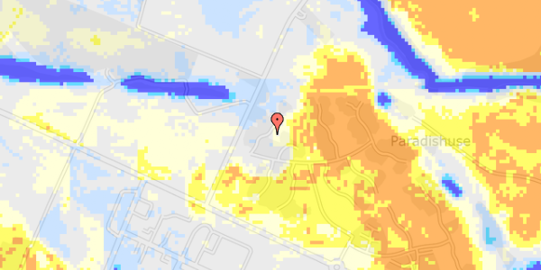 Ekstrem regn på Langhuse 14