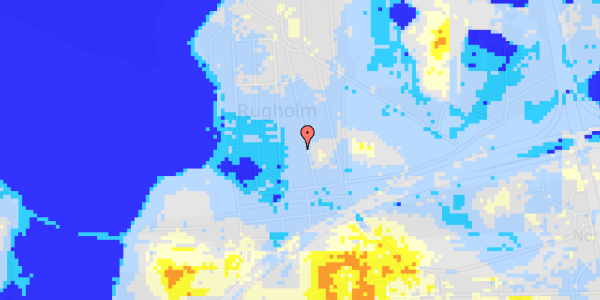 Ekstrem regn på Haveforeningen Rugholm 289