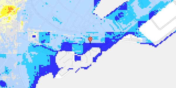 Ekstrem regn på Marselisborg Havnevej 65