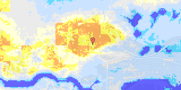 Ekstrem regn på Tårnet 21