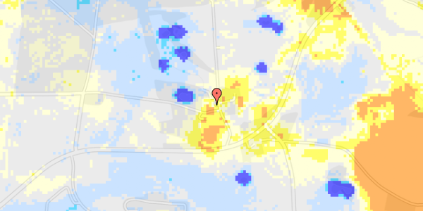 Ekstrem regn på Billundvej 43B