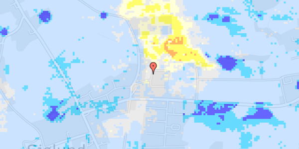 Ekstrem regn på Sydbanen 1