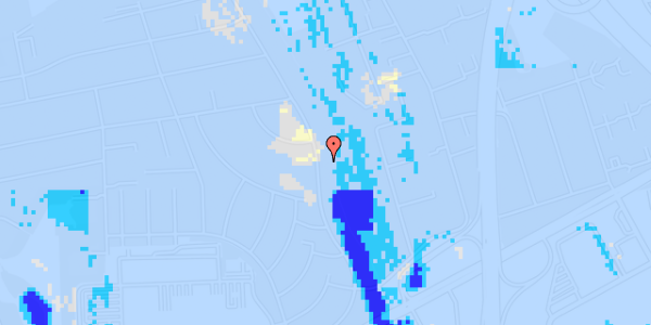 Ekstrem regn på Langdyssen 54H