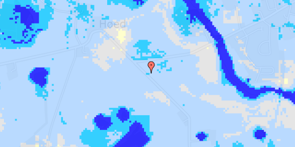 Ekstrem regn på Høedvej 34