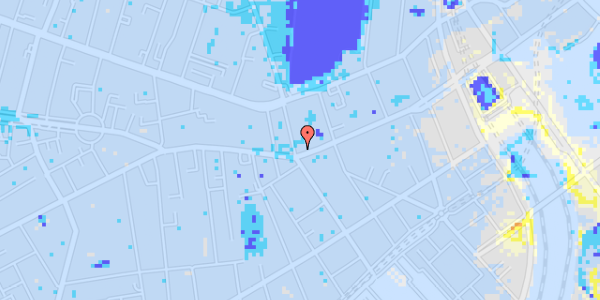 Ekstrem regn på Vesterbrogade 40, 5. th