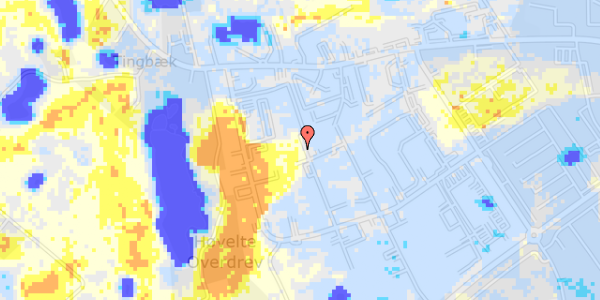 Ekstrem regn på Hammerbakken 10