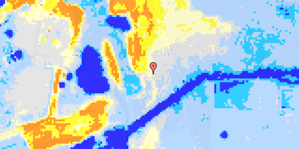 Ekstrem regn på Brandhøjvej 114