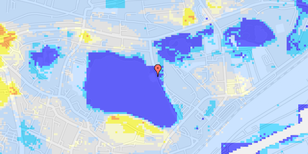 Ekstrem regn på Slotssøvejen 1A