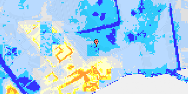 Ekstrem regn på Hf. Bergmannshave 75