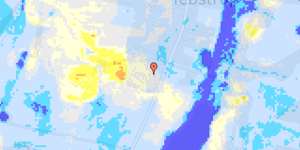 Ekstrem regn på Bjerggårdsvej 5, kl. 3k