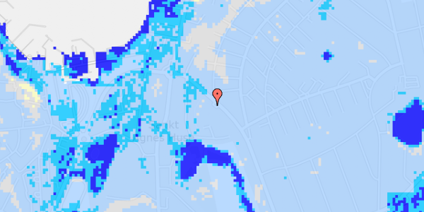 Ekstrem regn på Kong Valdemars Vej 75, st. 3