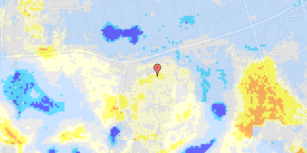 Ekstrem regn på Mårleddet 8, st. 3