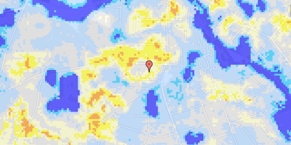 Ekstrem regn på Damsagervej 8B