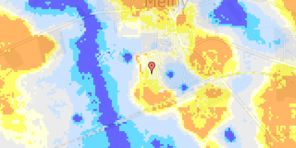 Ekstrem regn på Langhusvej 39