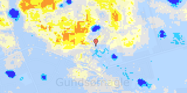 Ekstrem regn på Skovrankevej 4