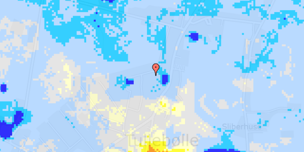 Ekstrem regn på Rønvej 12