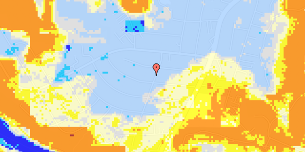 Ekstrem regn på Irisvej 22