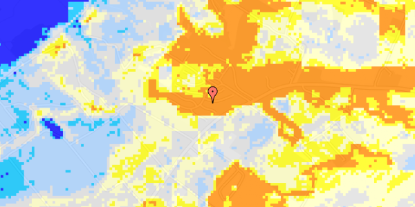 Ekstrem regn på Troldbjergvej 3A