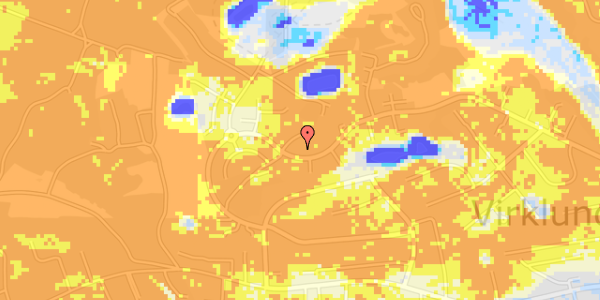 Ekstrem regn på Gunilshøjvej 212