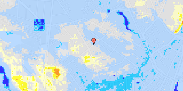 Ekstrem regn på Samsøgade 34, 3. 