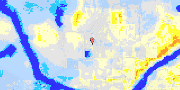 Ekstrem regn på Ridder Munks Vej 35